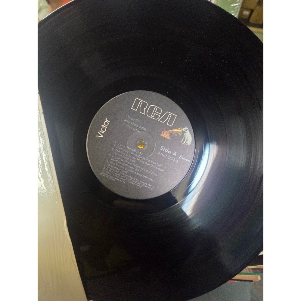Dolly Parton 9 to 5 and Odd Jobs Vinyl LP Record RCA AHL1-3852 Promo 1980 - Picture 3 of 3